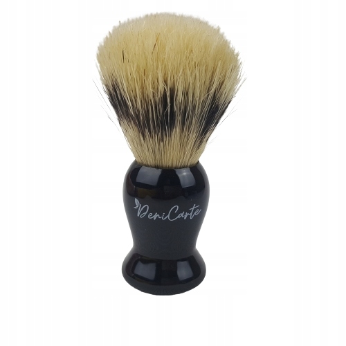 KLASYCZNY PĘDZEL DO GOLENIA Z NATURALNEGO WŁOSIA PREMIUM NATURALNY