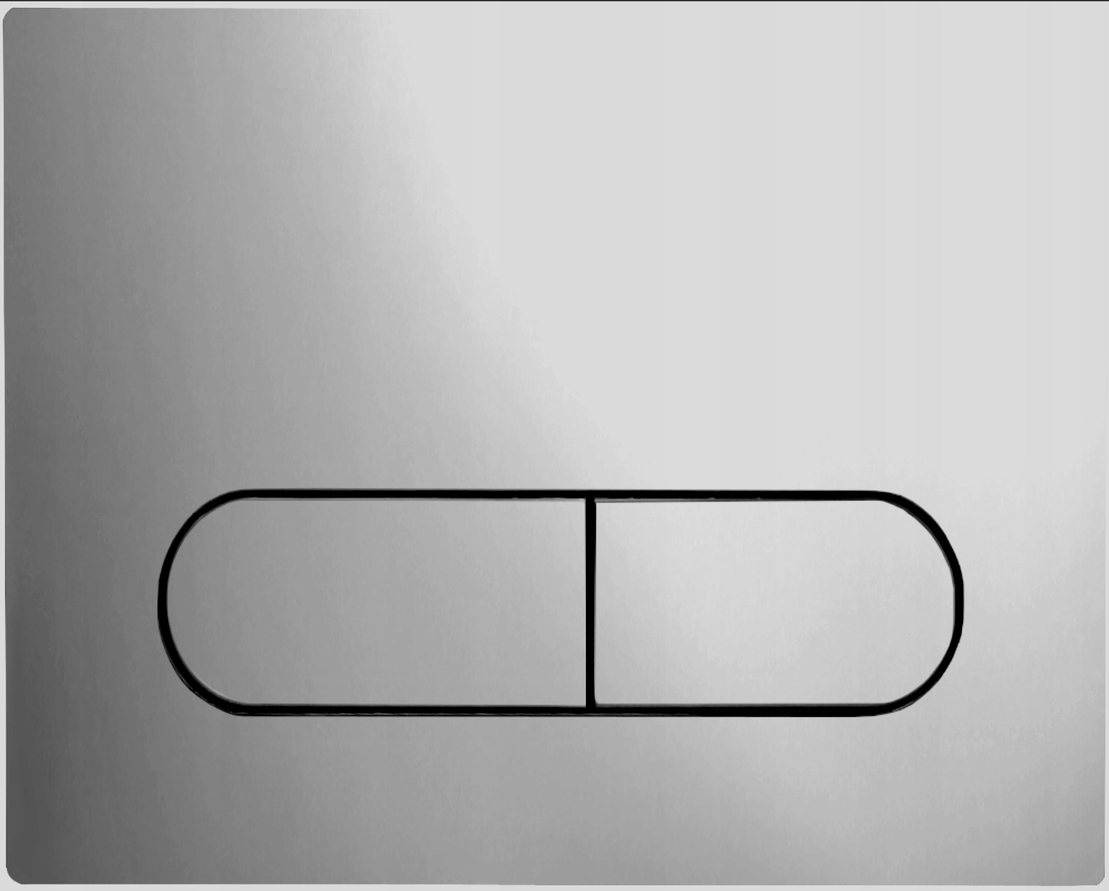 Wc splachovací tlačítko T1 chrom lesklé pro stojan Geberit UP100 Delta