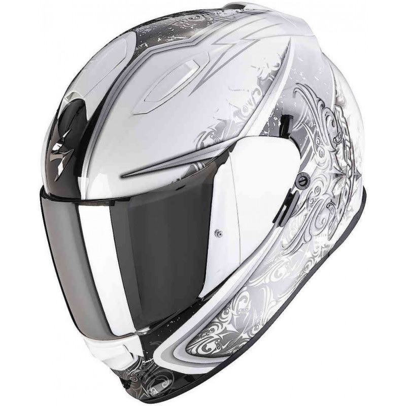 SCORPION EXO-491 Run White/Black Kask