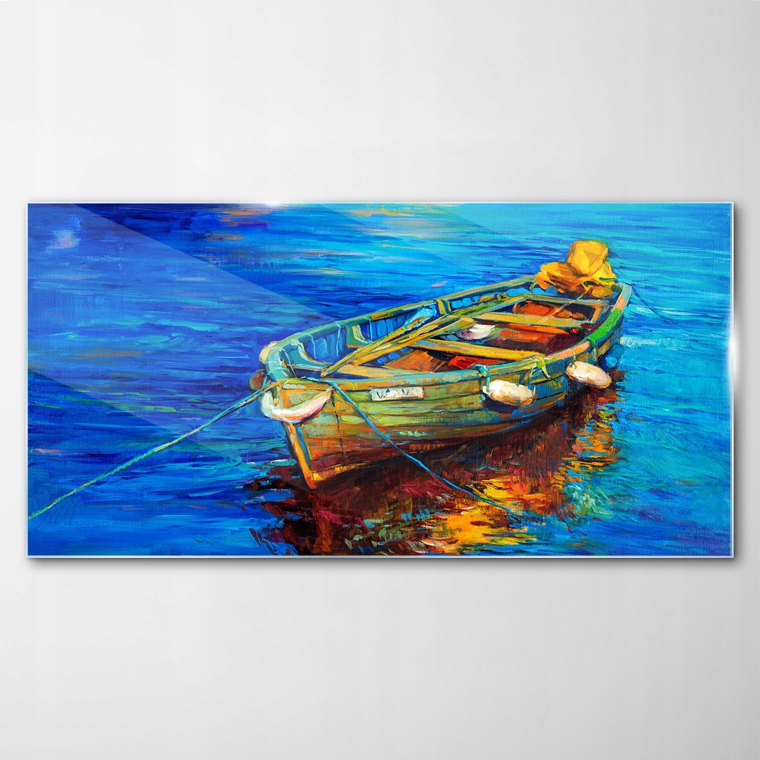 

Obraz na Szkle Dekor Morze Krajobraz Statek 120x60