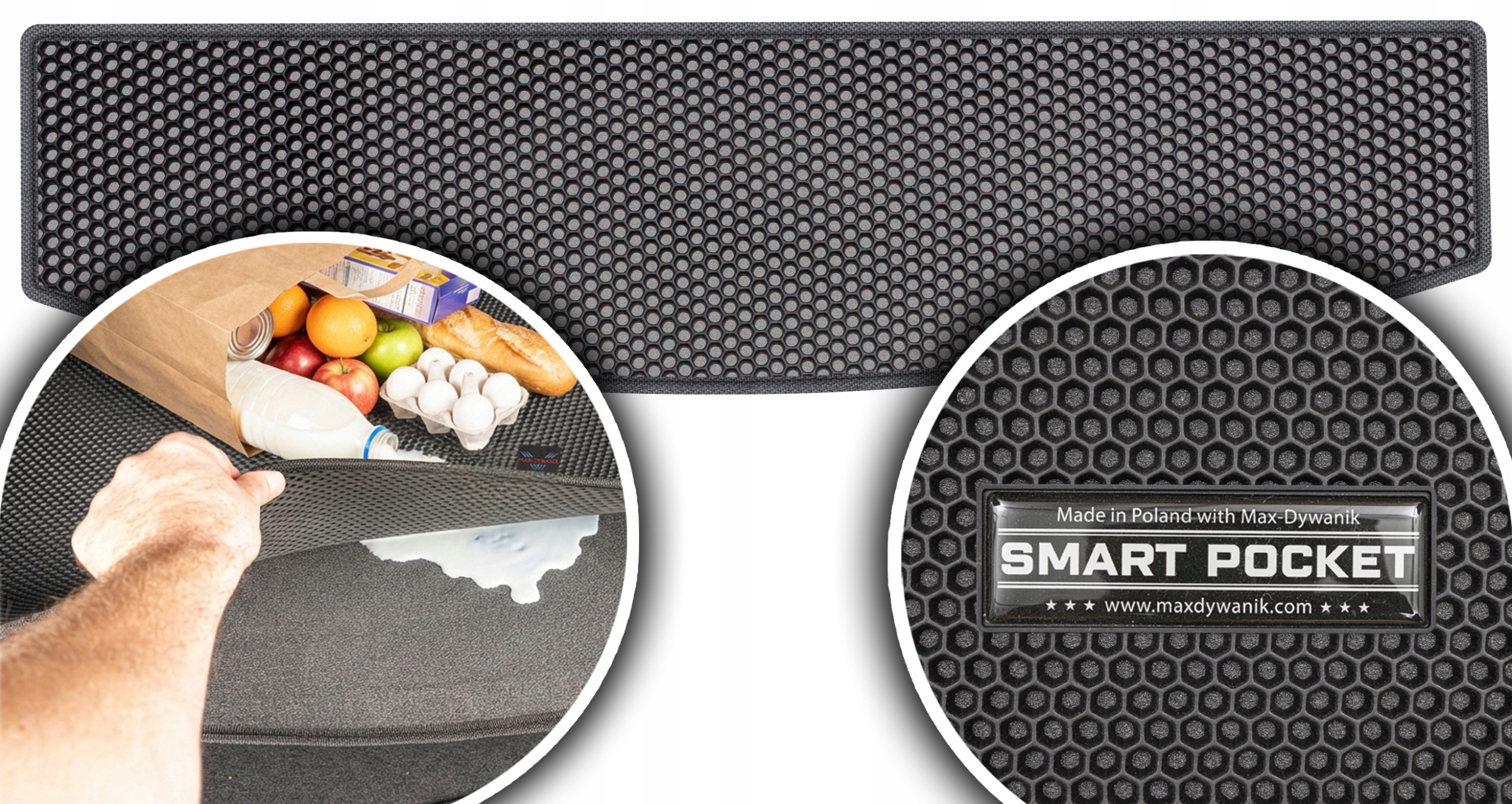 Ford S-Max II Van od roku 2015-2023 Vložka do zavazadlového prostoru Eva Smart Pocket
