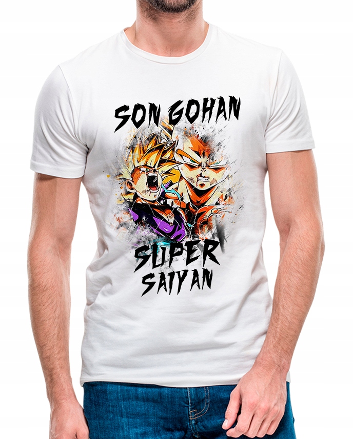 Koszulka Son Gohan Super Saiyan DRAGON BALL - S Marka inna