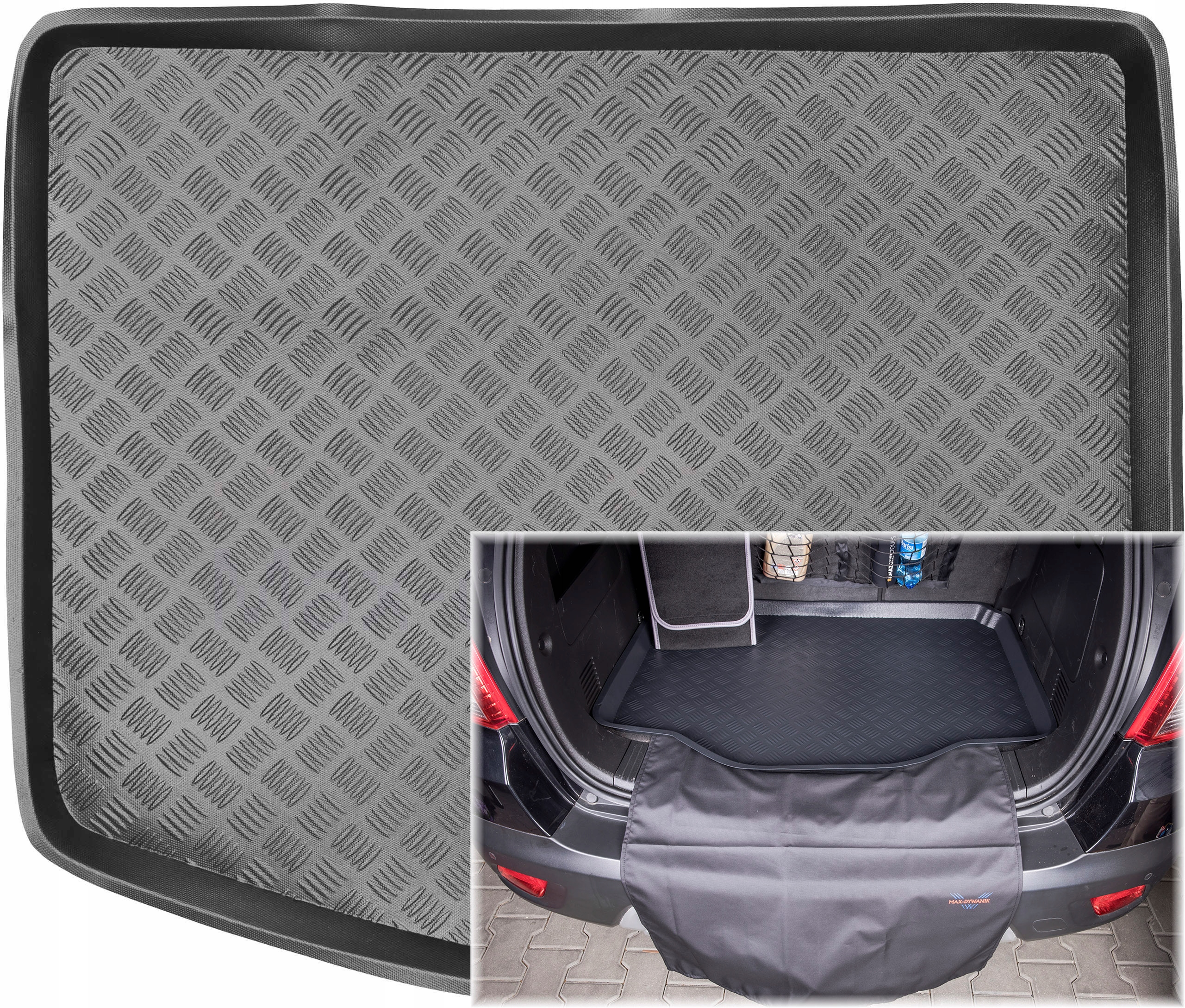 Ford C-Max I 2003-2010 Rohož do kufru krytka MultiProtector