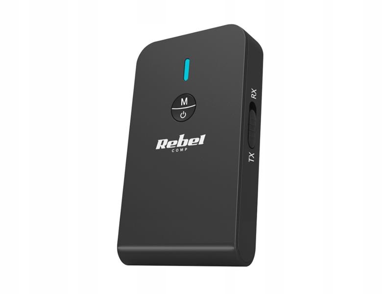 Nadajnik Odbiornik Bluetooth audio Wbudowany mikrofon Wyjście AUX Rebel B10