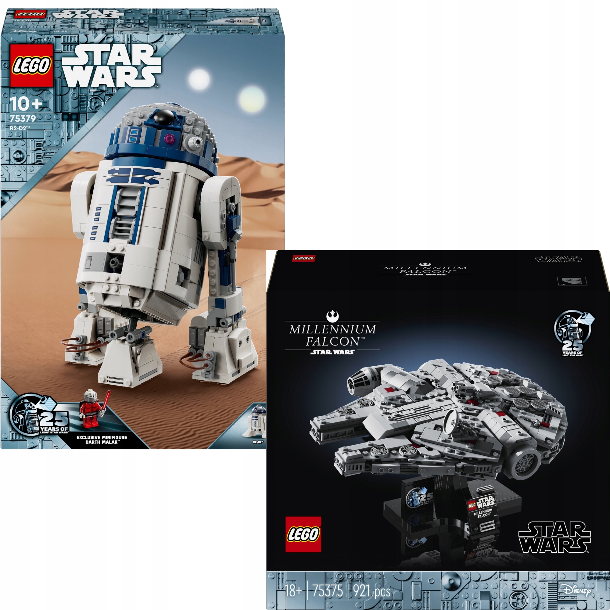 Lego Star Wars 75379 Lego Star Wars 75379 R2-D2 75375 Sokół Millennium