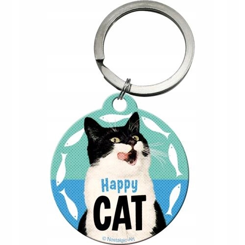 

Nostalgic Art Brelok do kluczy Happy Cat