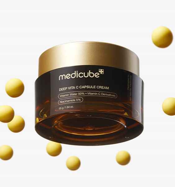 Medicube Deep Vita C Capsule Cream Rozjasňující pleťový krém s vitamínem C