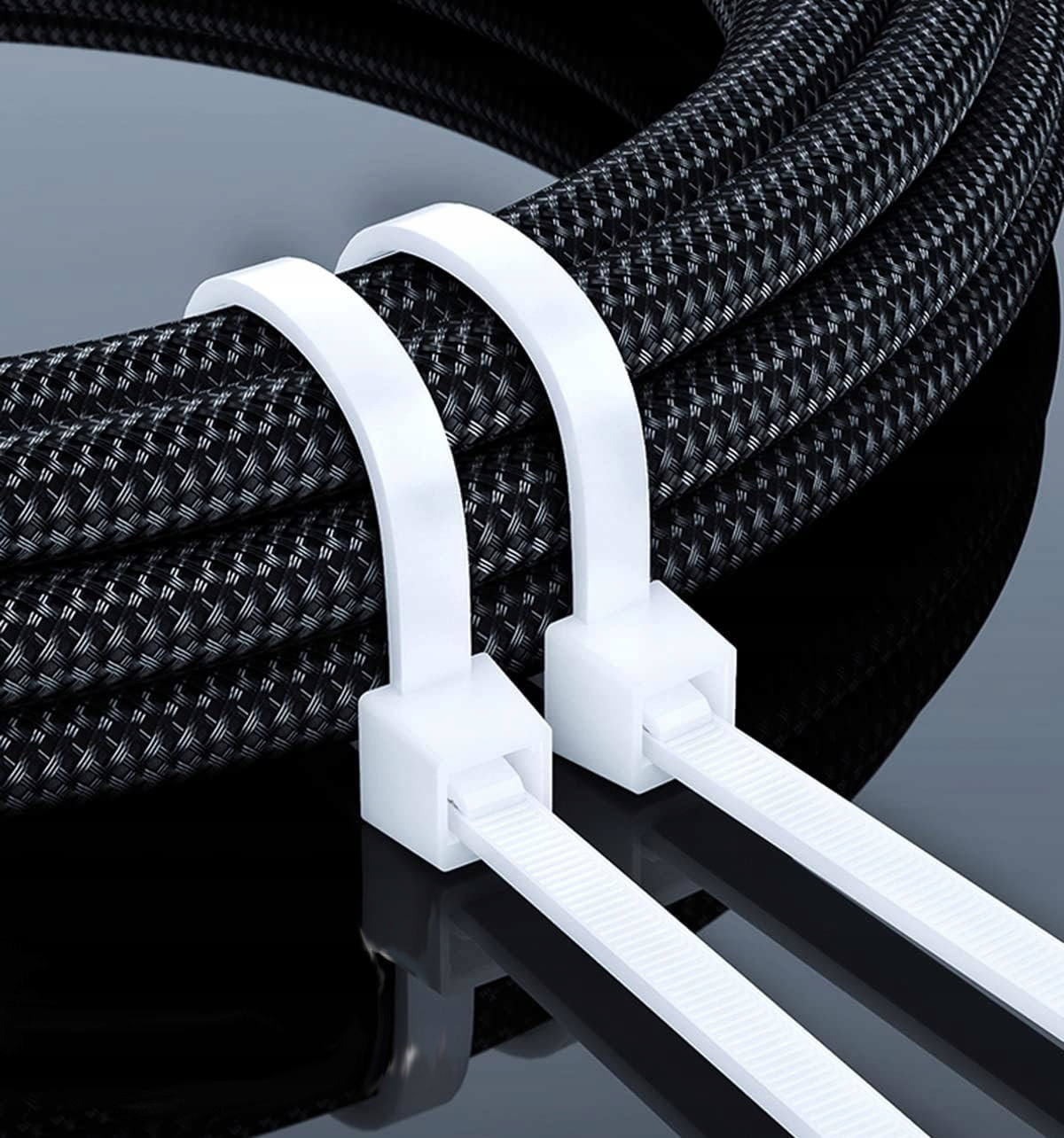 OPASKI ZACISKOWE KABLOWE TRYTKI 100 SZT. 300x3.6mm Marka Mega