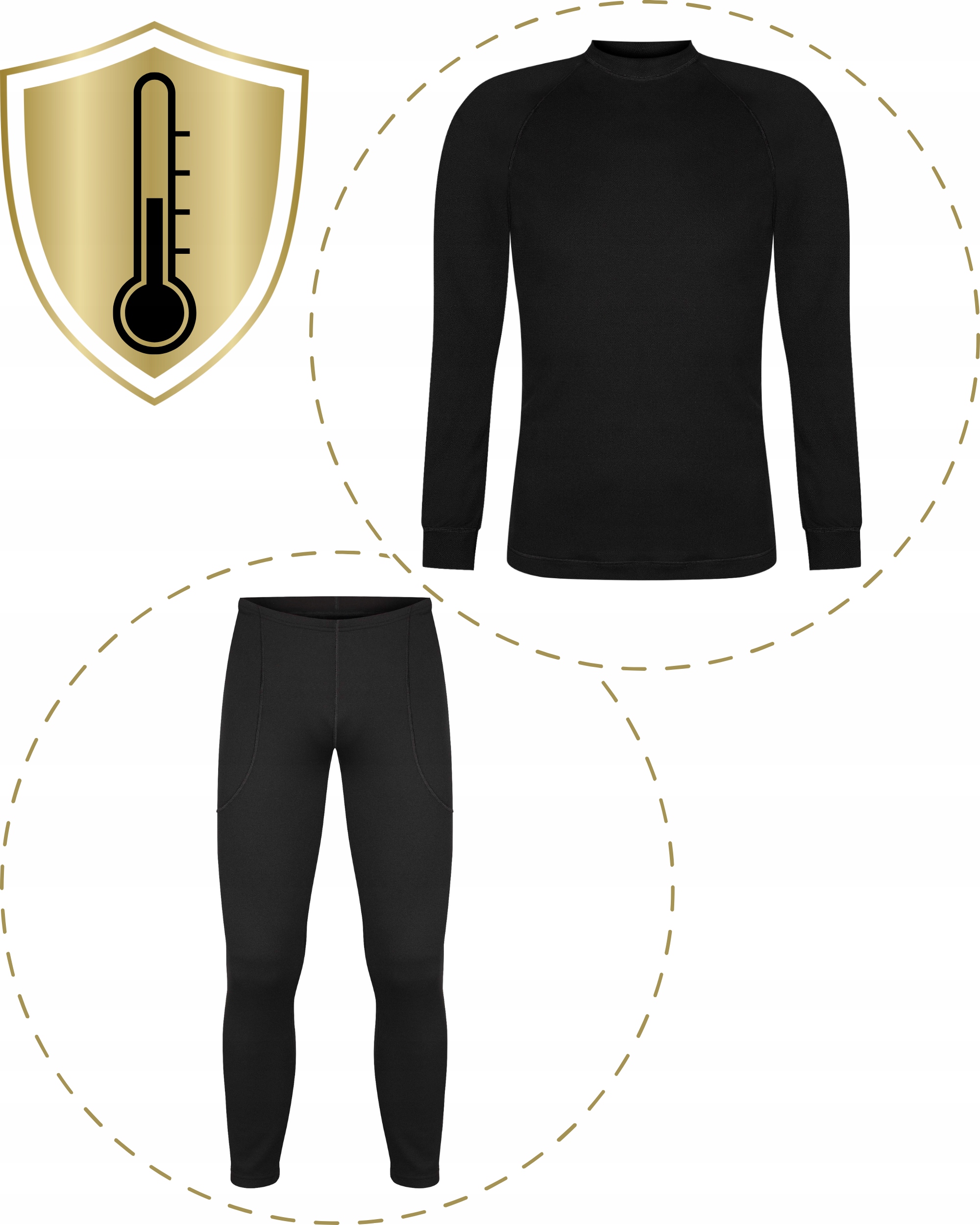 ODZIEŻ TERMOAKTYWNA DAMSKA KOMPLET L MĘSKI ODDYCHAJĄCY CIEPŁY Z MESZKIEM Kod producenta Bielizna termoaktywna męska damska komplet