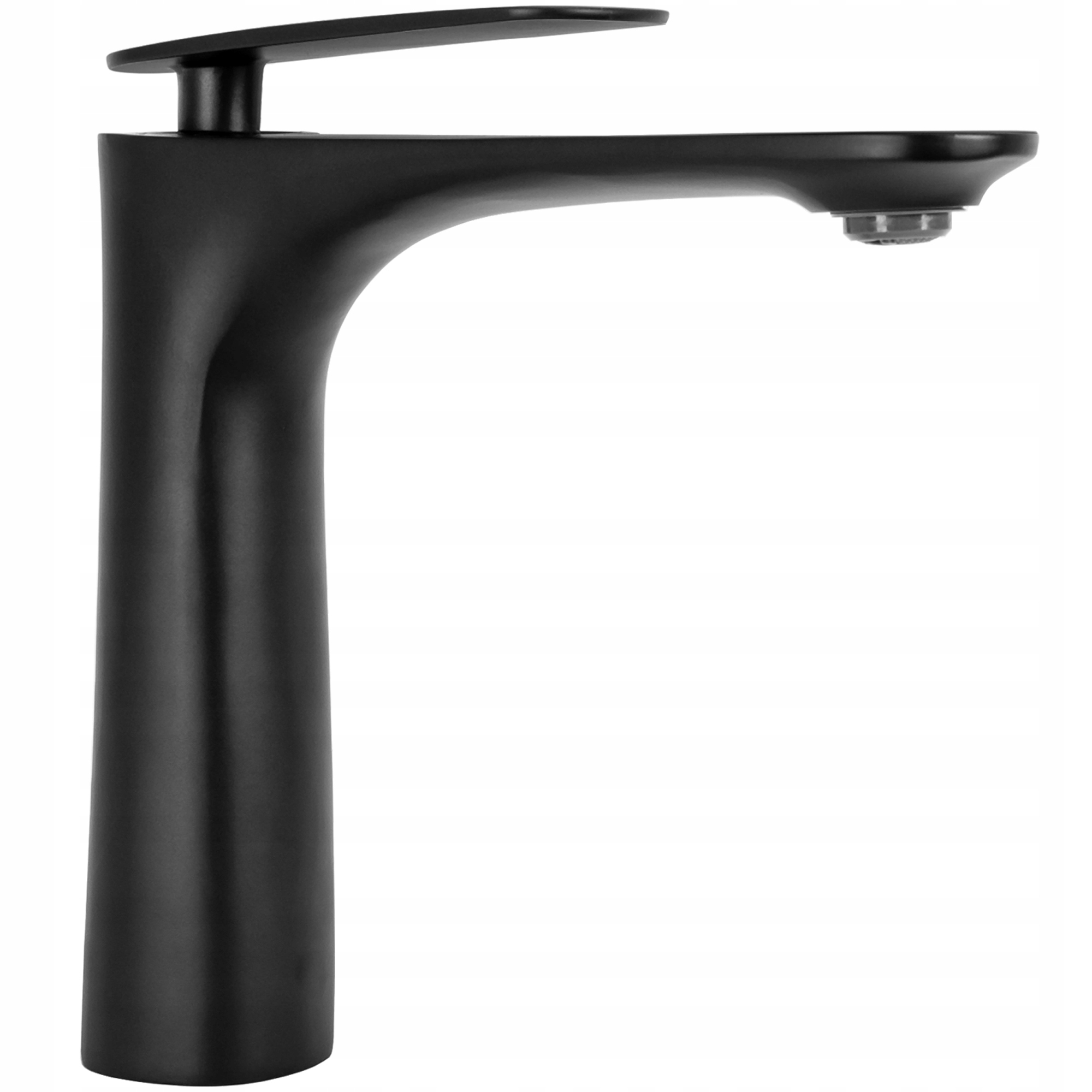 

Bateria Umywalkowa Berg Czarna Black Niska Rea