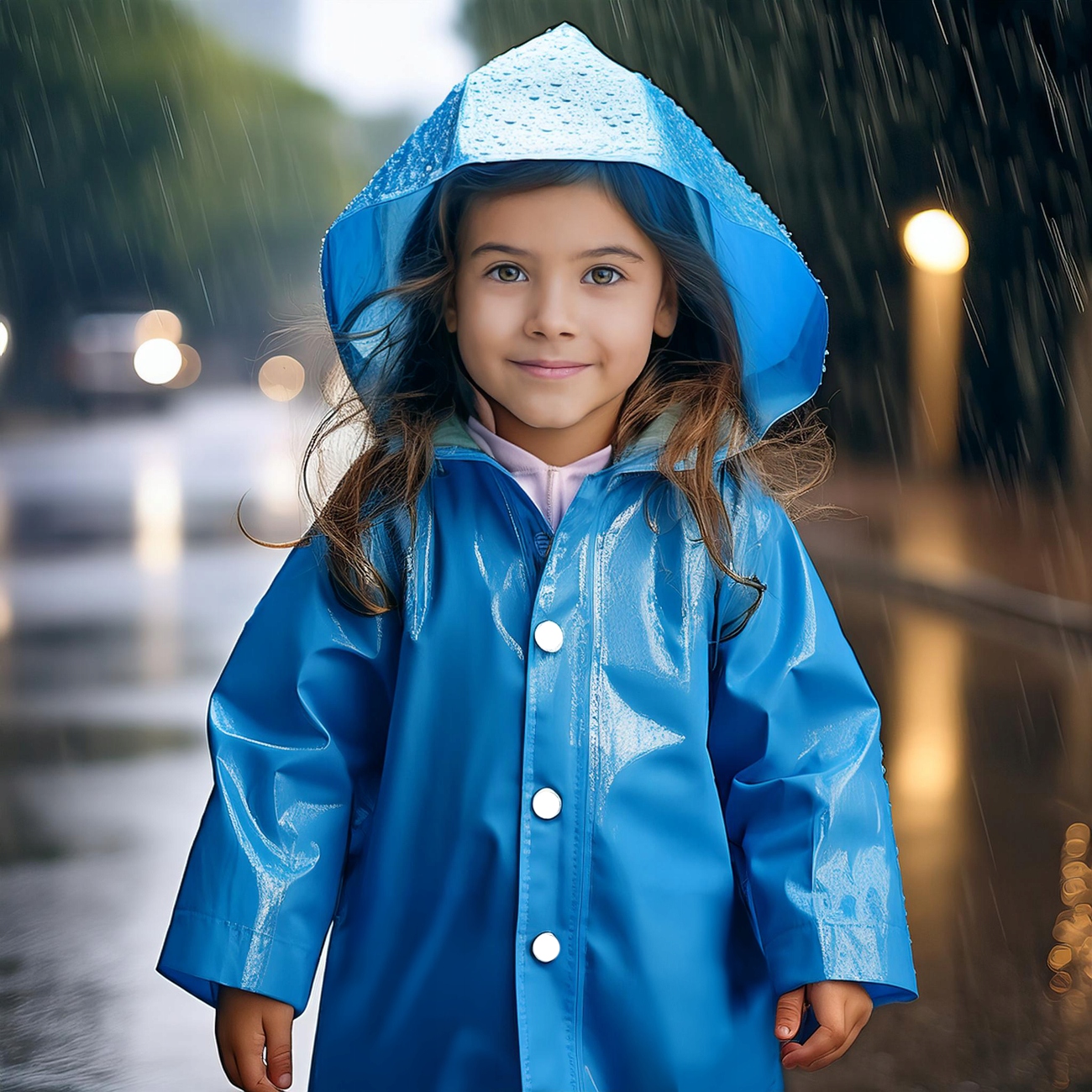 PŁASZCZ PRZECIWDESZCZOWY PELERYNA PONCZO DLA DZIECI UNIWERSALNY Z KAPTUREM Rodzaj peleryna