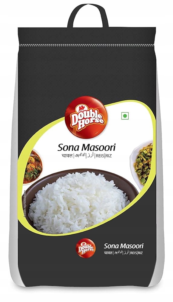 Ryż Sona Masoori Rice Double Horse 10 kg