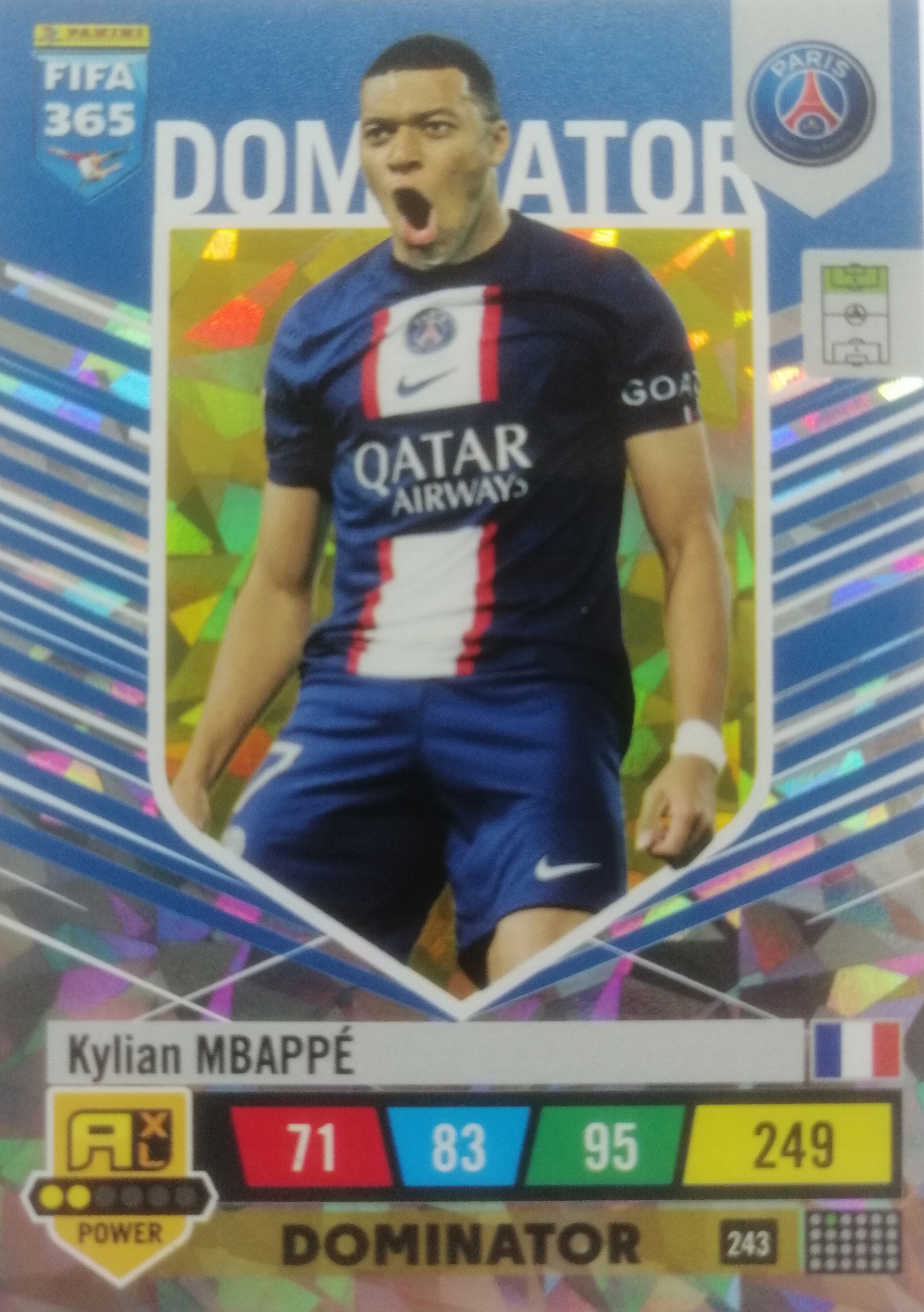 Fifa 365 2023 Power Dominator 243 Mbappe Psg