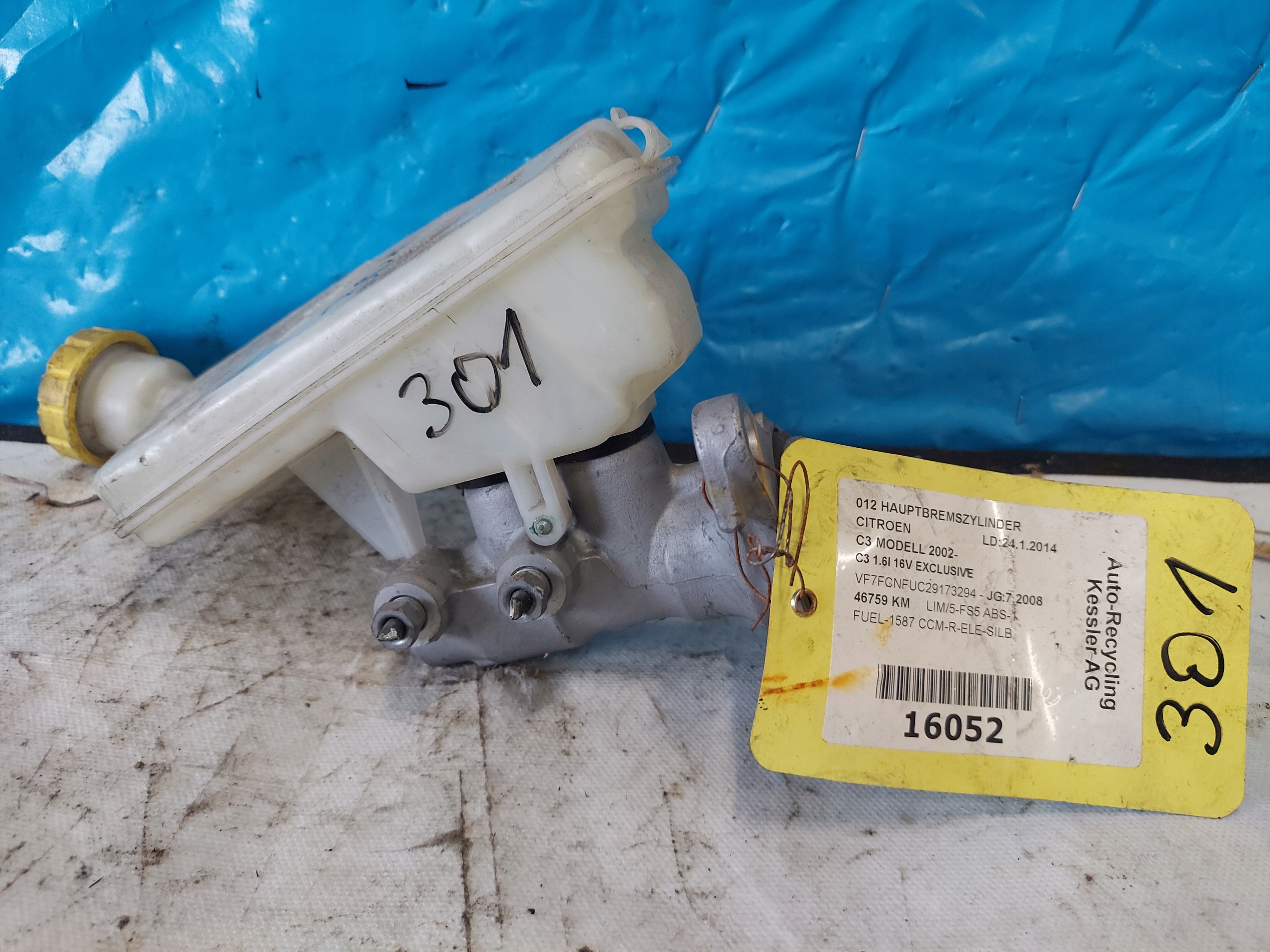 Servofreno CITROEN C3 1.6 16V 2008R 4780