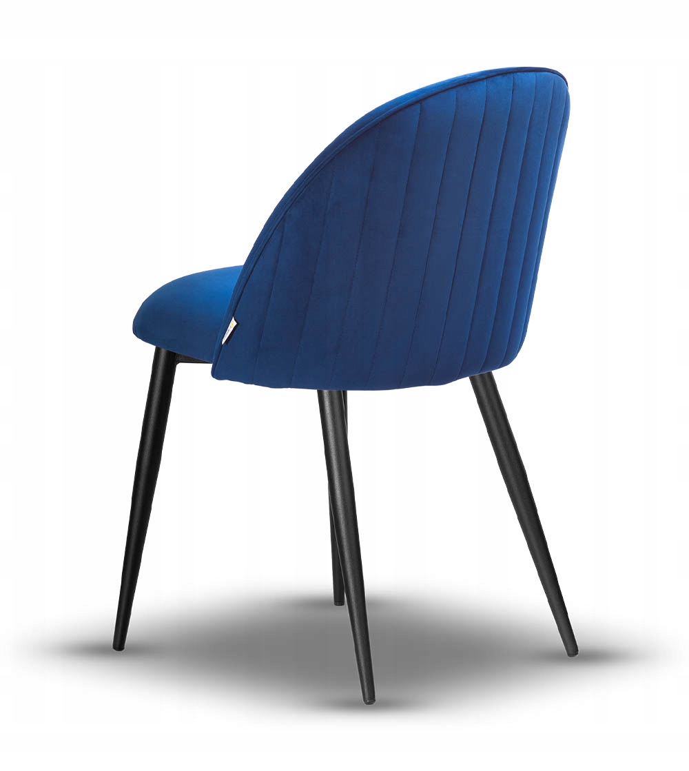 krzesło tapicerowane JAZZ granatowy noga czarna Stan opakowania oryginalne