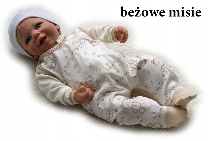 Śpiochy śpioszki pajacyk 74 bawełniane