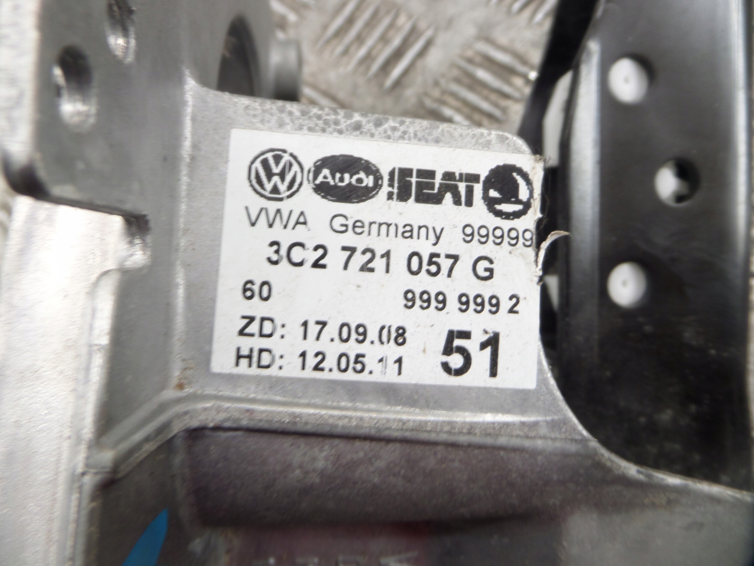 AUDI PEDAL Bremse OE 3C2721057G
