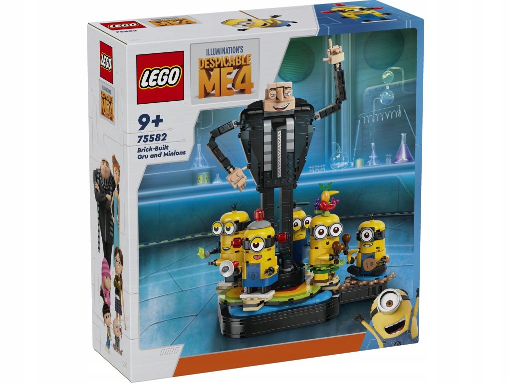 Lego 75582 Despicable Me Gru a Mimoni z kostek