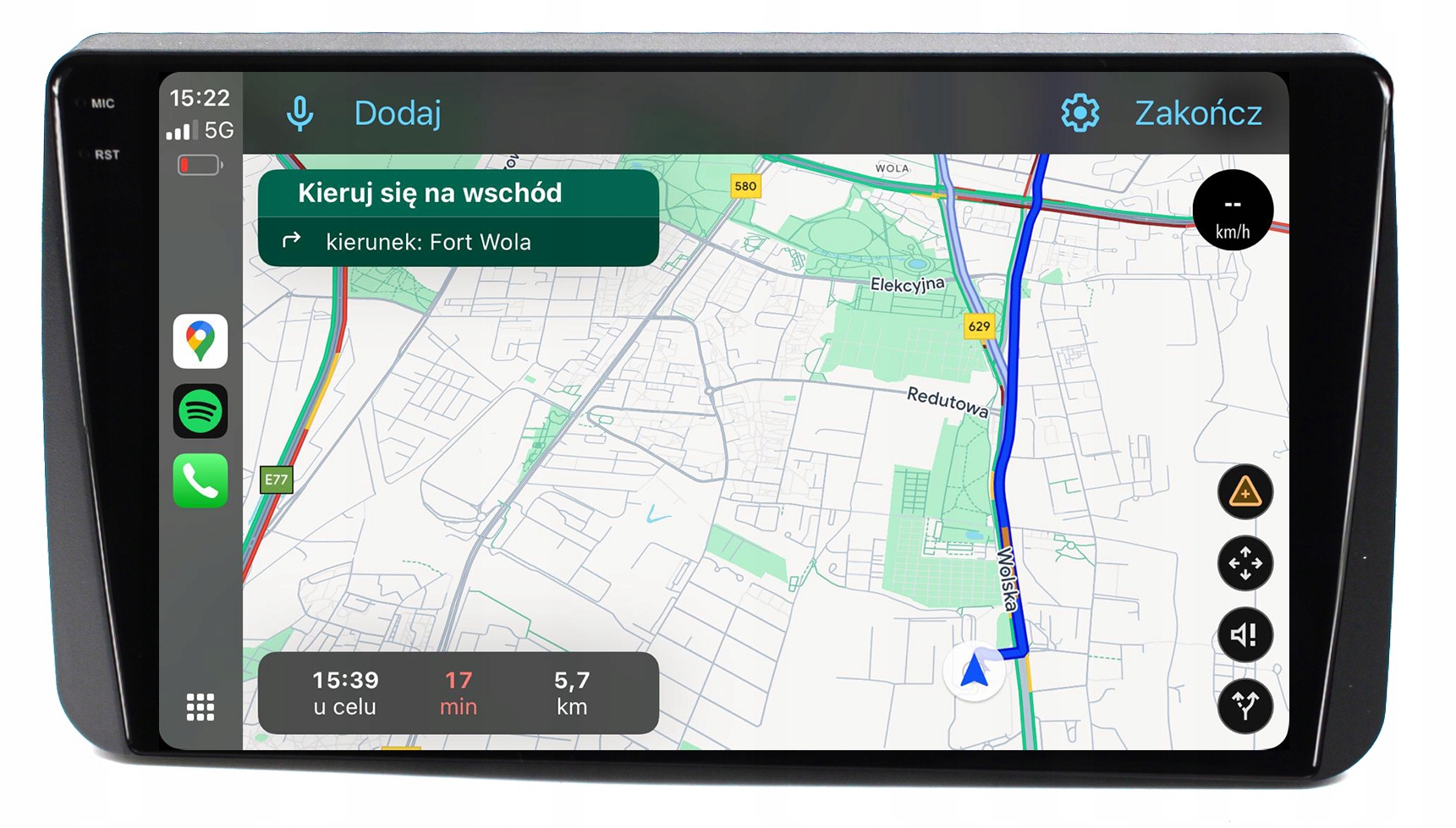 Fiat Tipo Rádio Navigace Android 12GB/256GB 2K Qled Carplay
