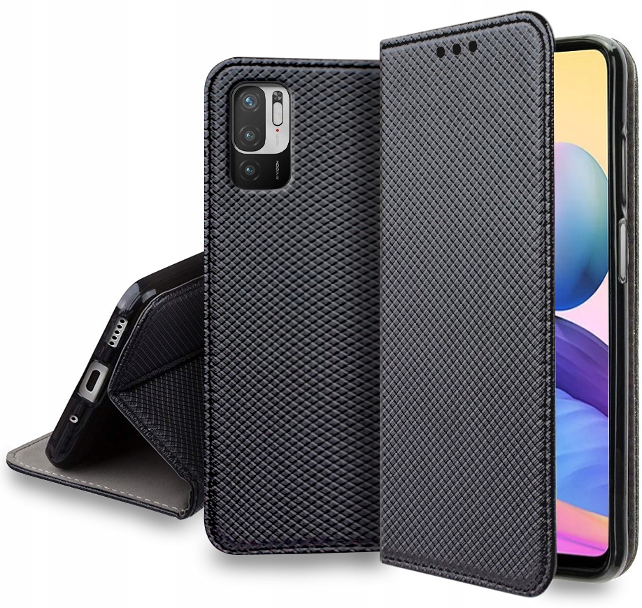 

Etui Smart Magnet Szkło do Xiaomi Redmi Note 10 5G