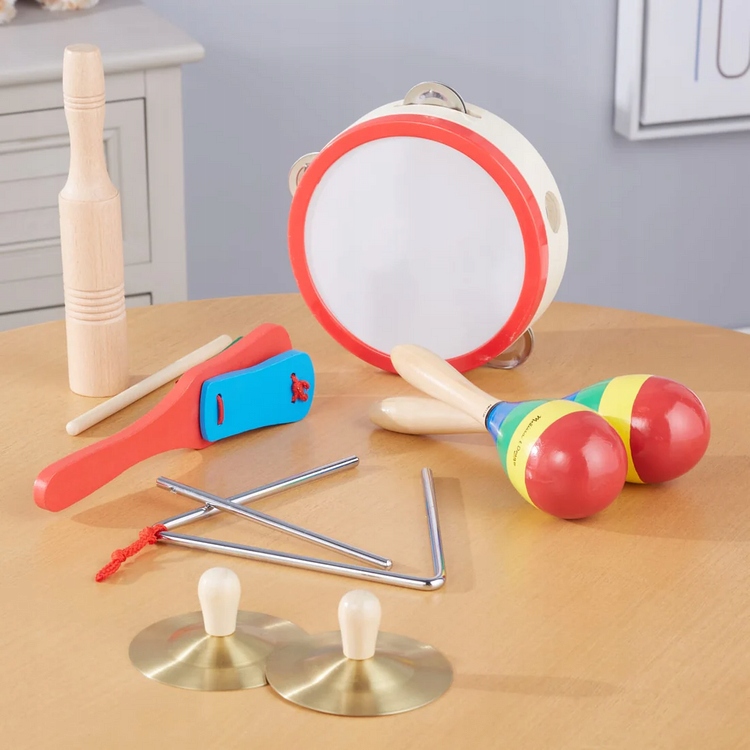 Instrumenty Muzyczne Rozwijają Słuch Poczucie Rytmu 10488 Melissa and Doug Marka Melissa & Doug