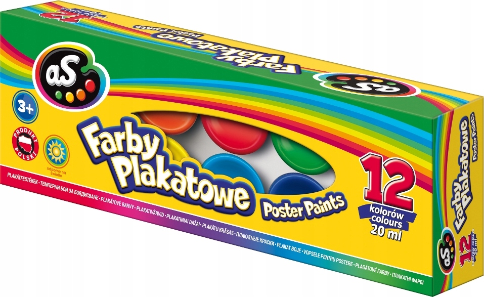 

Farby Szkolne 12KOL 20ML As P4 #0036 #9265