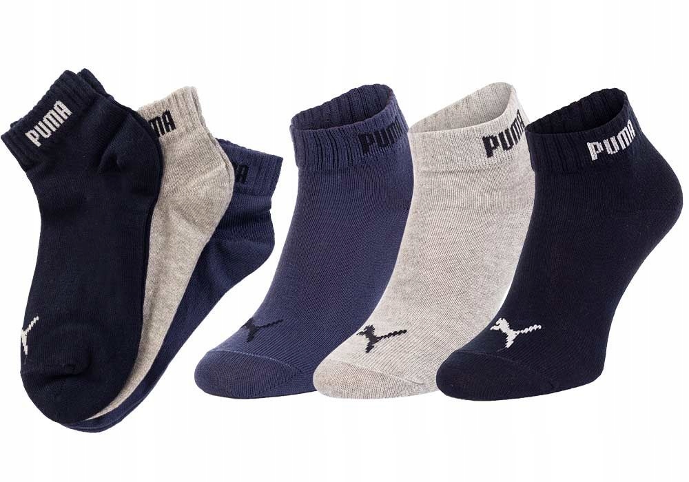 

Puma Skarpetki Stopki 3 Pak Blue/gray/navy R:35-38