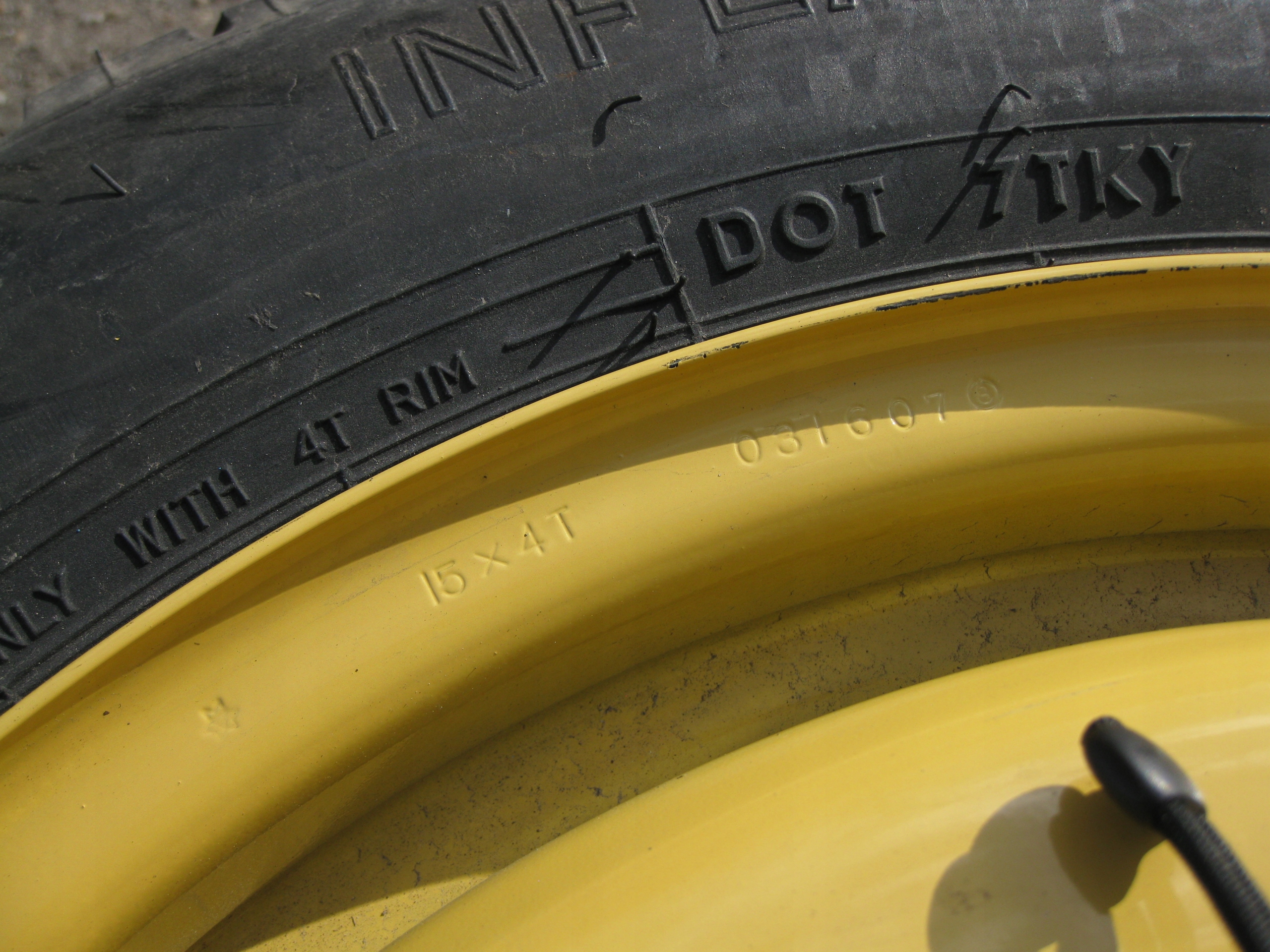 HONDA FR-V wheel spare 15