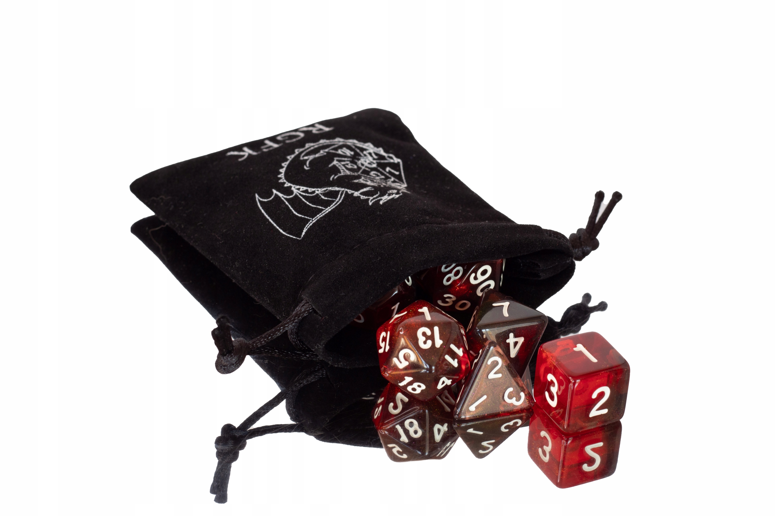 GALAKTYKA MAISIE ZESTAW 7 KOŚCI KOSTEK RPG Producent RGFK