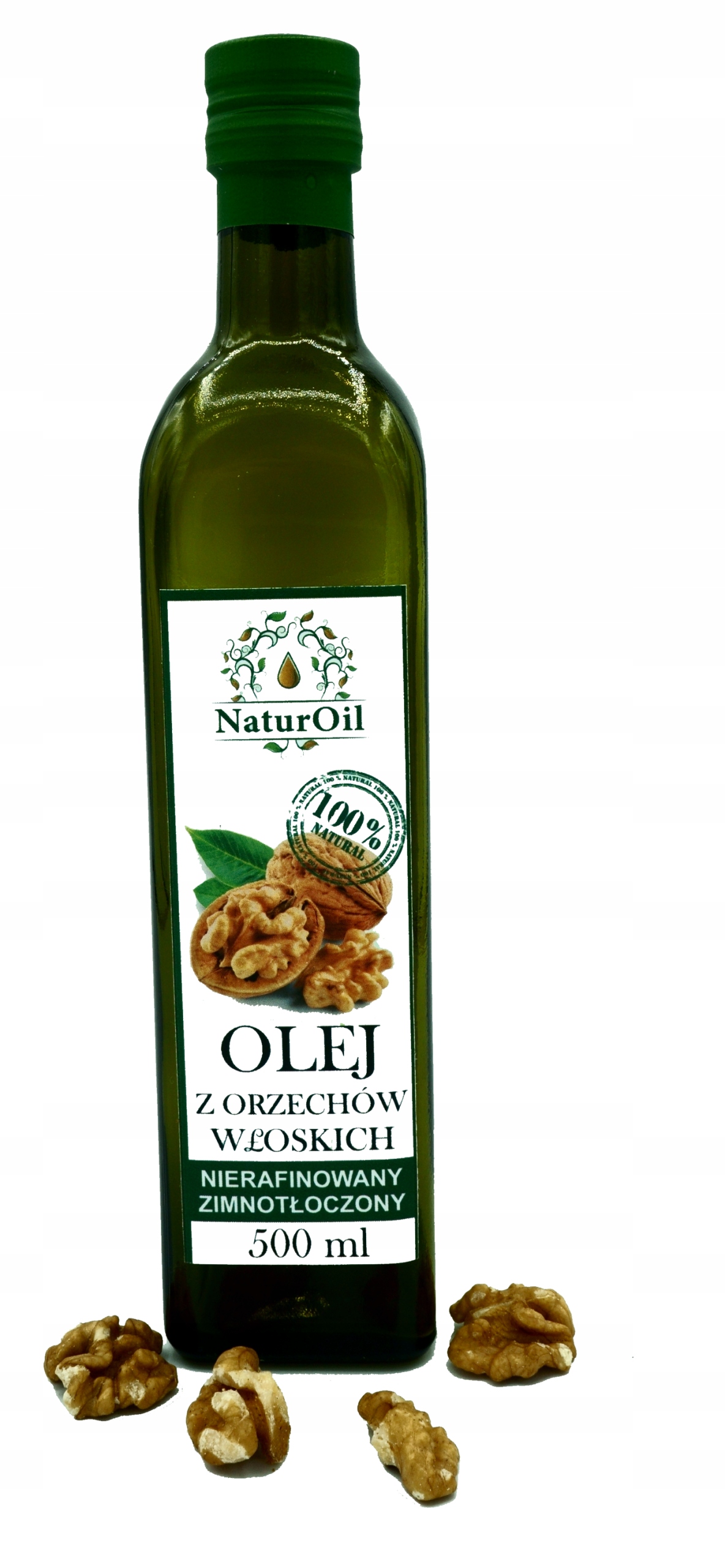 Levně Ořechový olej z vlašských ořechů 500 ml Lahodný