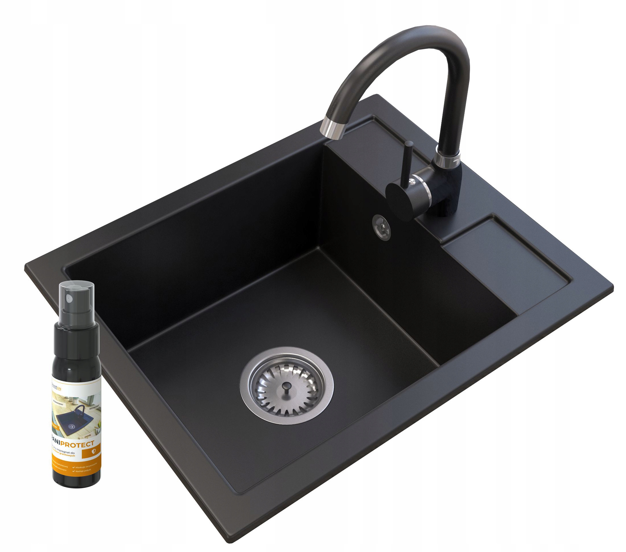 Granitan Granitový Drez 1 Komora Batéria