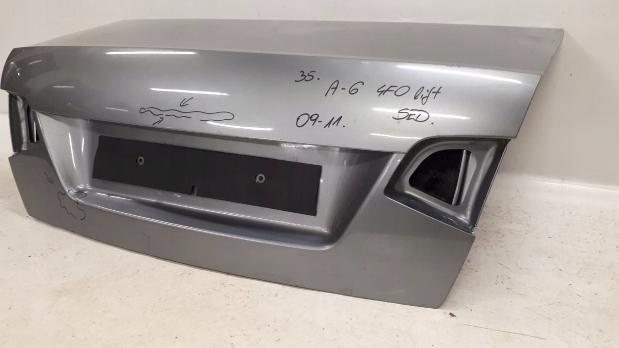 AUDI A6 LIFT SEDAN 2009-2011 KLAPA TYŁ Typ samochodu Samochody osobowe