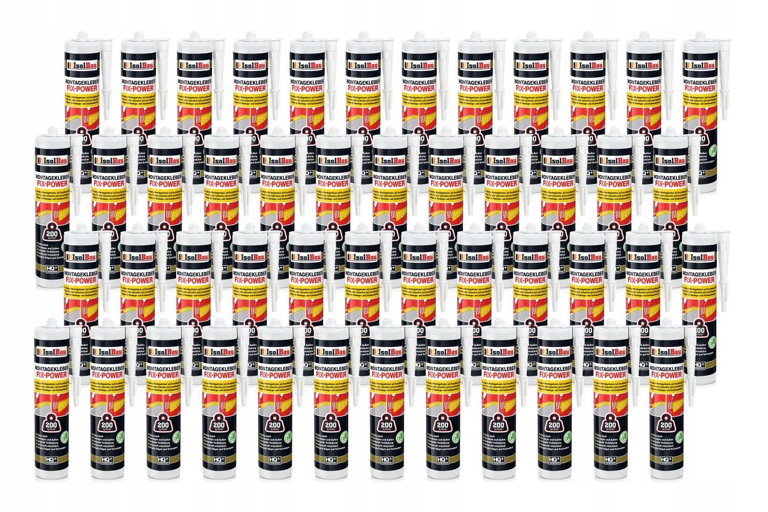 Montážní lepidlo Fix-Power Německé Univerzální 48 x 300 ml Silné 200 kg/10 cm
