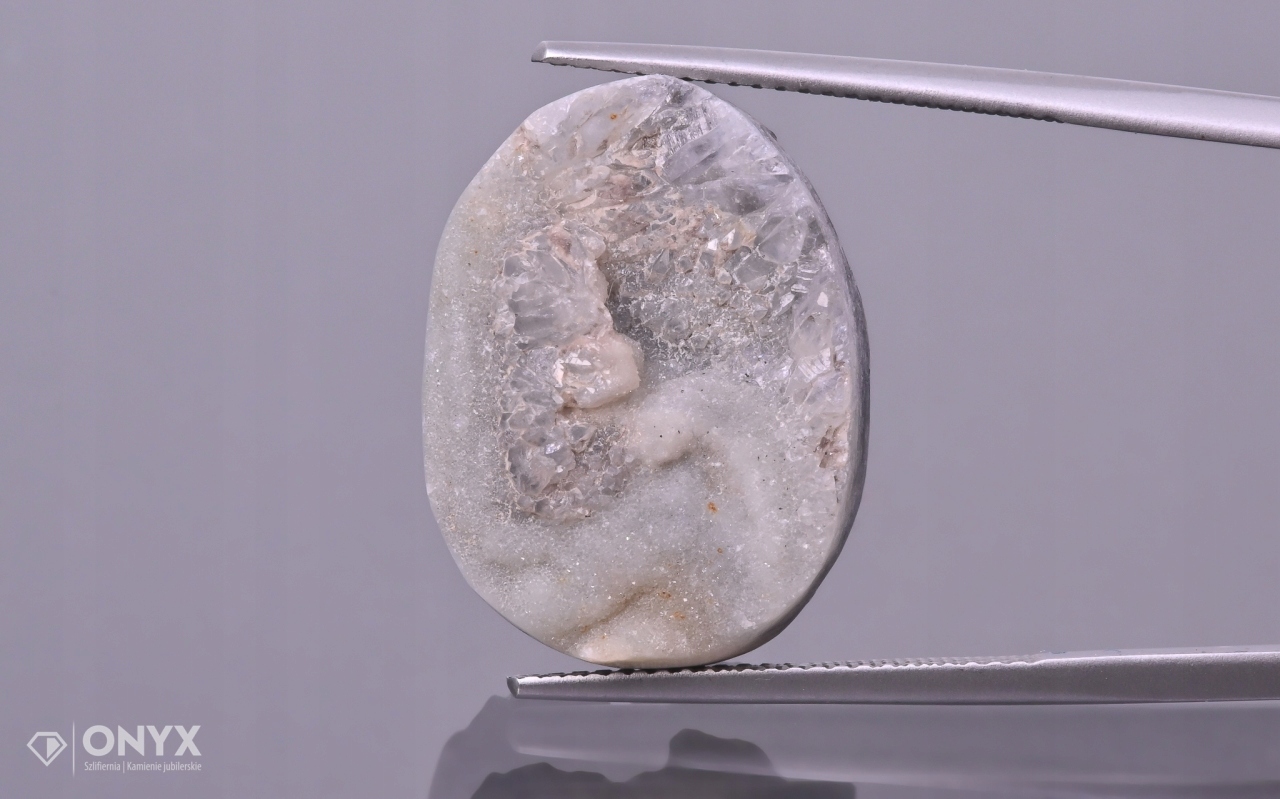 Růže chalcedonová nepravidelná 21,5x17 mm