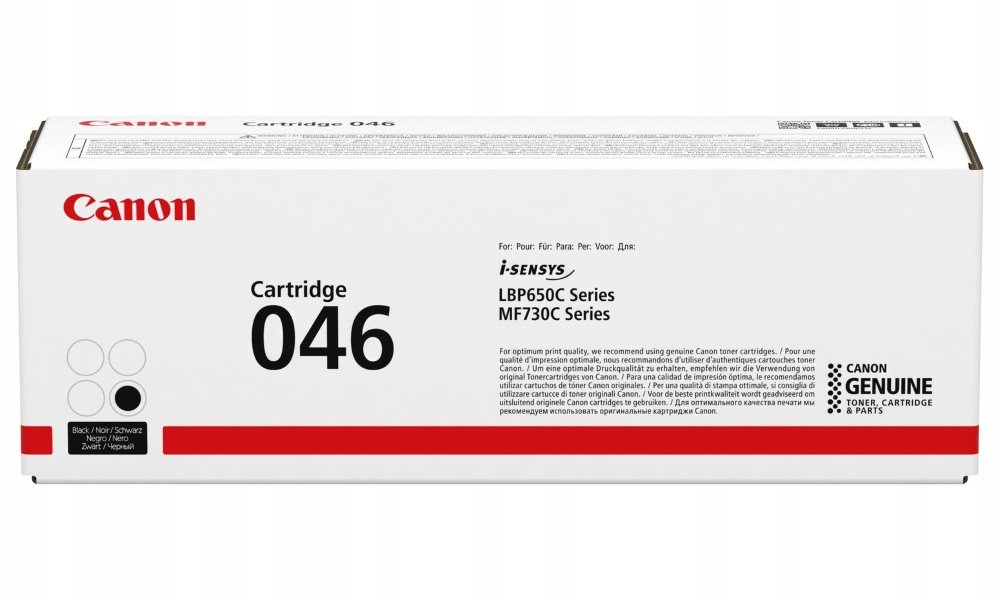 Canon toner cartridge 046Bk, čierná, 2200 strán