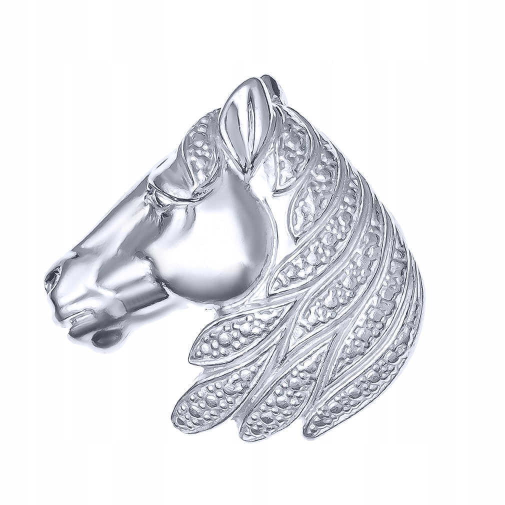 Stříbrný přívěsek s přívěskem kůň a kůň