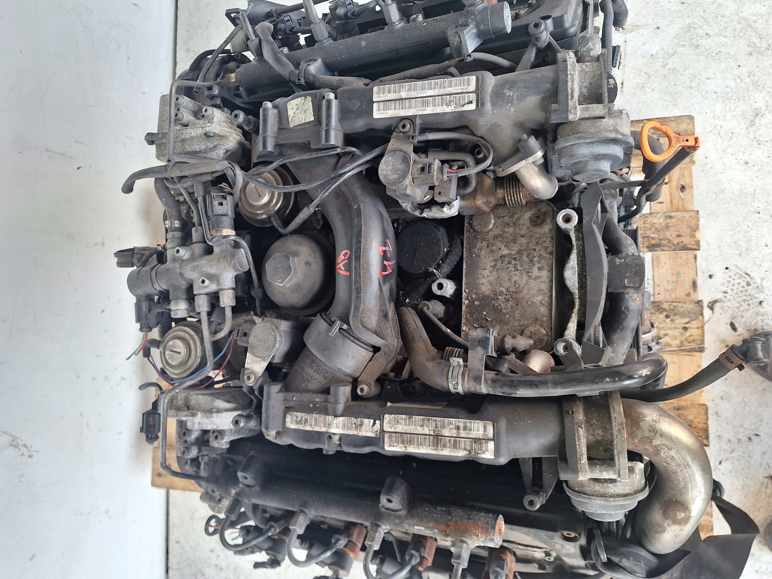 AUDI A8 D3 engine 4.0 V8 TDI ASE 275KM