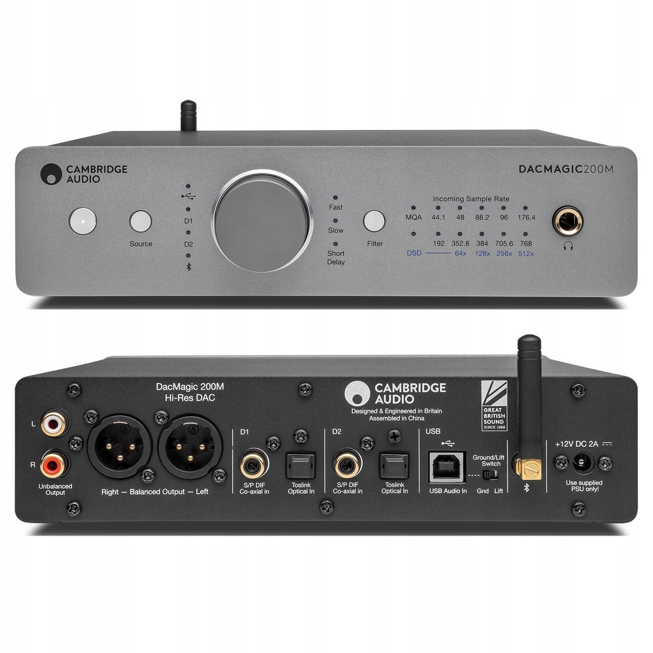 CAMBRIDGE AUDIO DACMAGIC 200M PRZETWORNIK DAC MQA