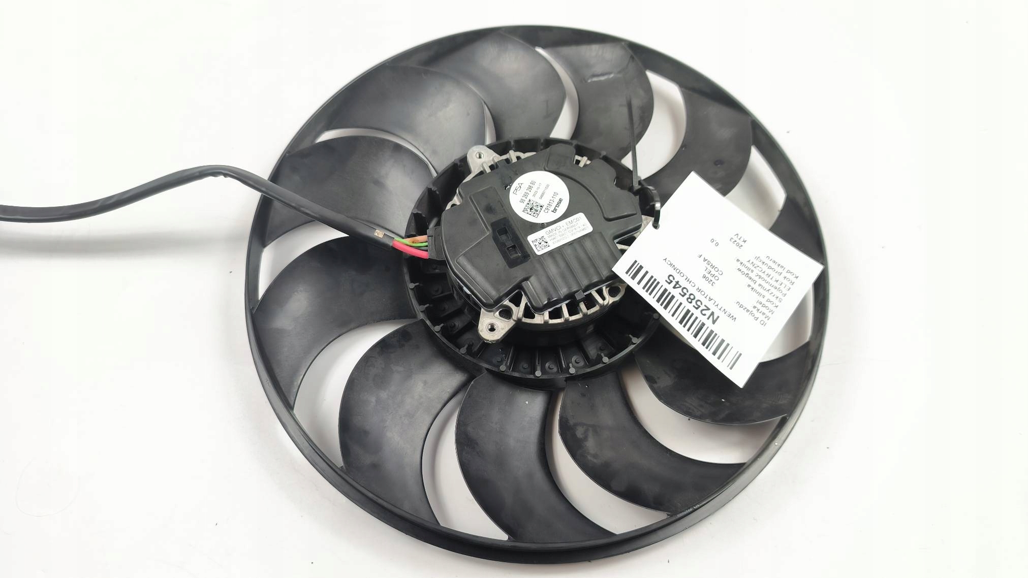 ventilátor chladiče 9826929880 OPEL CORSA F