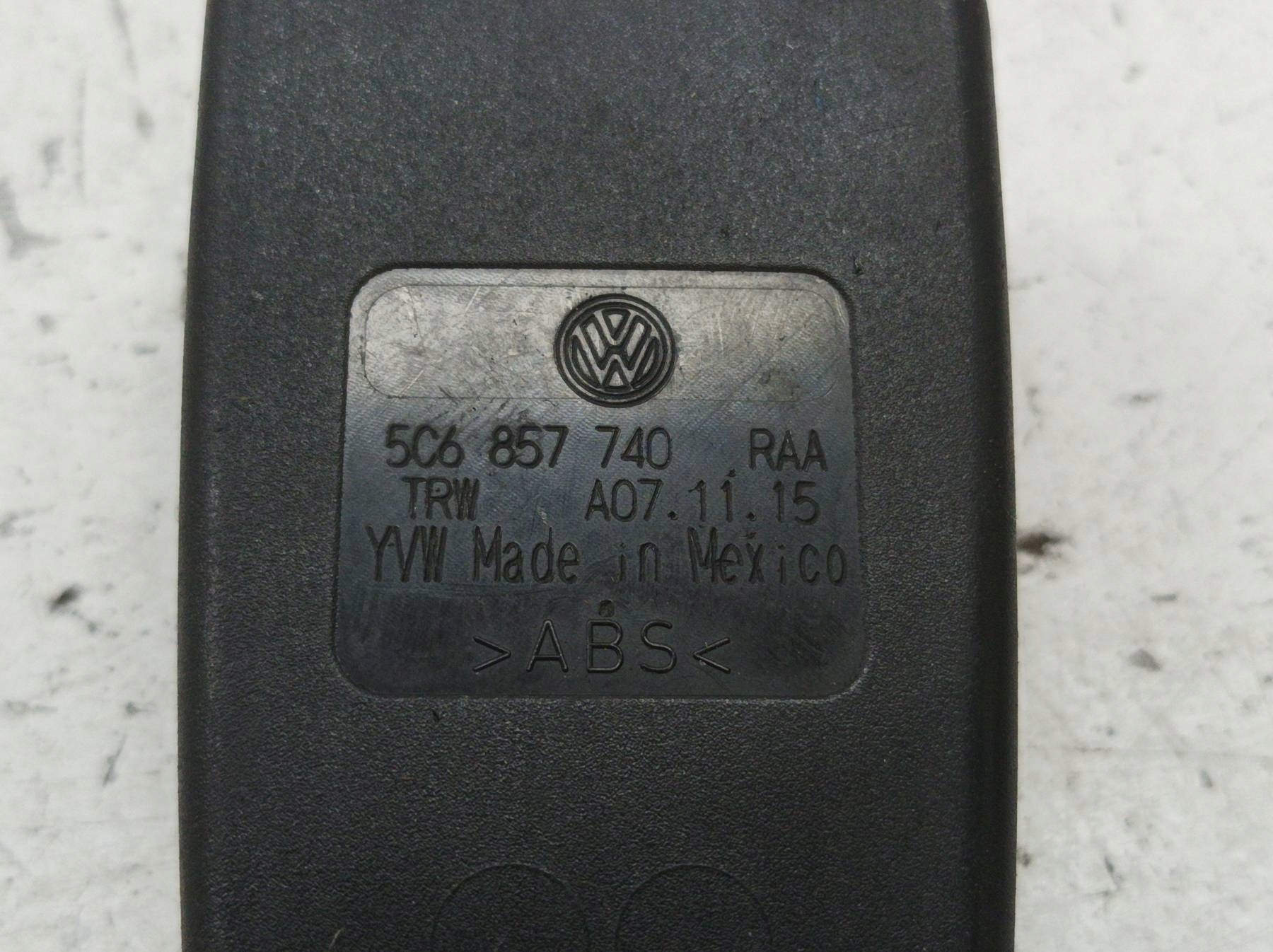 sicherheitsgurt rechts links mitte heck KPL 5C VW Volkswagen Jetta VI