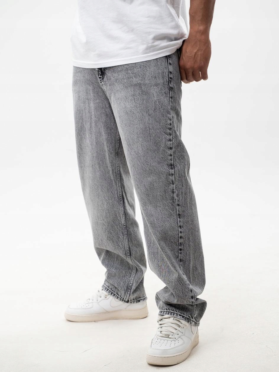 Kalhoty Lucky Dice Jeans Baggy Small Dice 2501 Grey vel. M