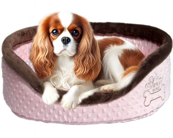 Pelíšek potah spaní kotec pro psa cavalier king charles spaniel mops