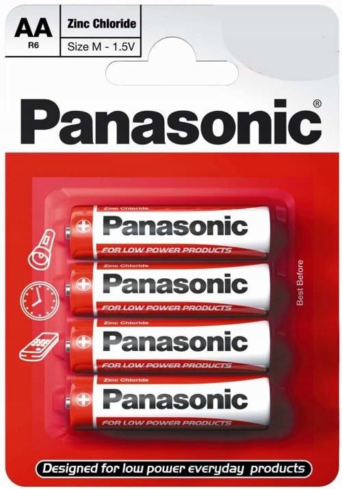 

4x Bateria Panasonic R06 R6 Aa 1.5V Cynkowa