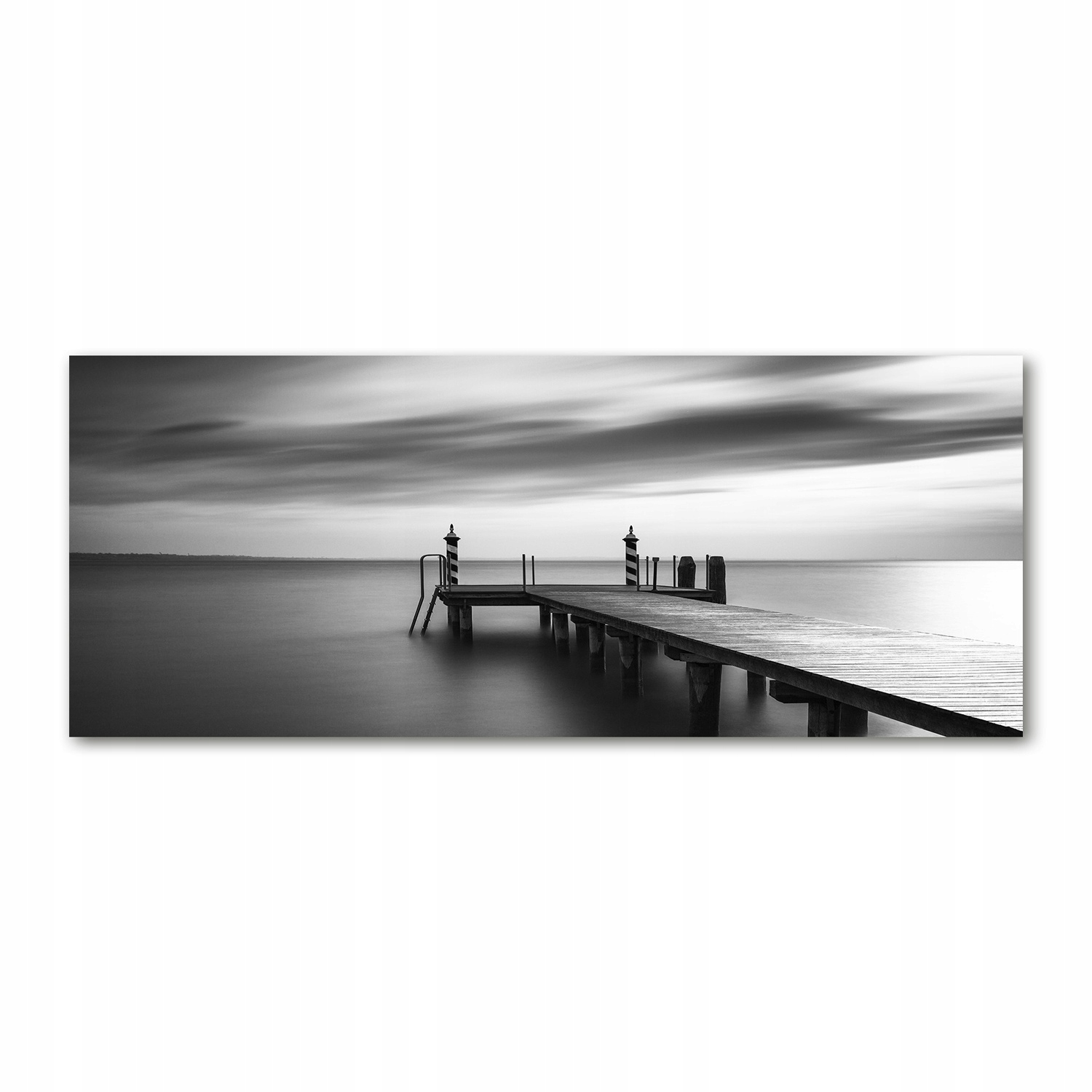 

Foto obraz szkło akryl Molo nad jeziorem 125x50 cm