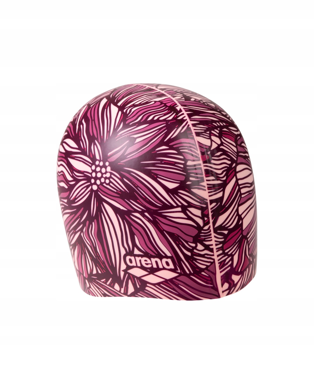 Czepek silikonowy Arena Print 2 Shocking Pink Multi
