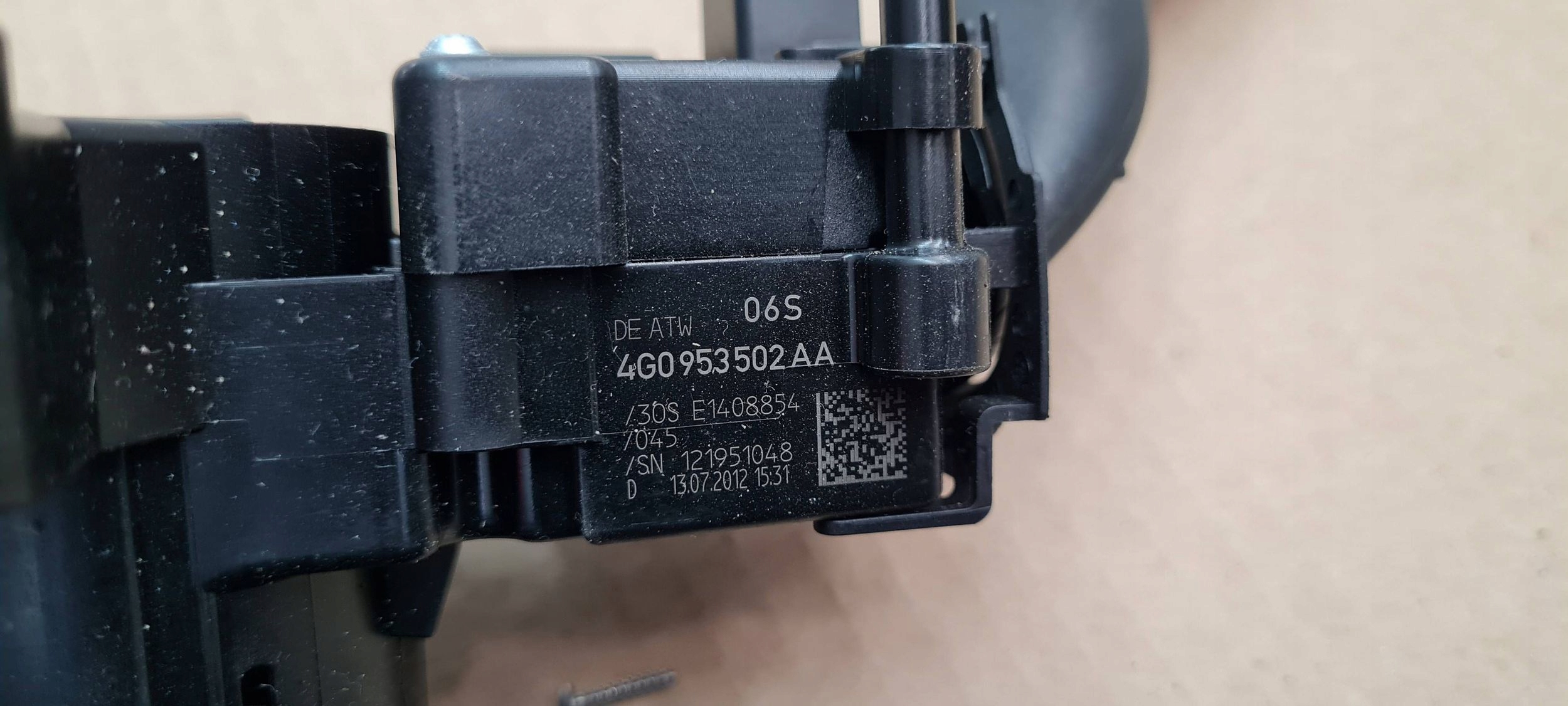 A5 8T S5 DEVIO LUCI TERGICRISTALLO TERGI MANETKA 4G0953502AA A4 B8 Q5 8R