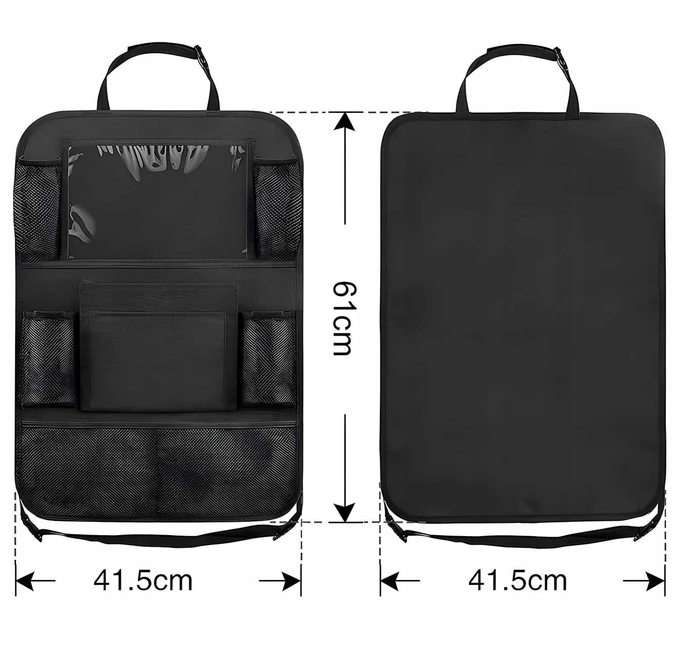 SAMOCHODOWY ORGANIZER OCHRANIACZ MATA OCHRONNA DO AUTA NA FOTEL OPARCIE XXL Kod producenta organizer na fotel do auta