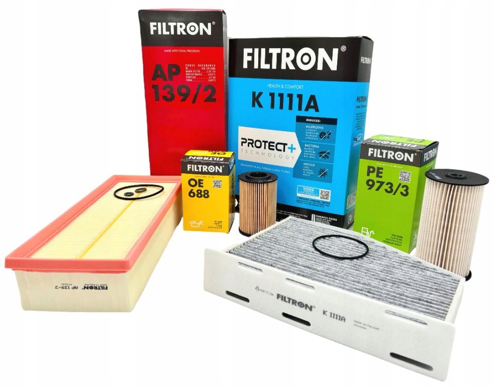 Filtron Sada Filtrů Pro Audi A3 8P 1.6 Tdi 90 105 Km