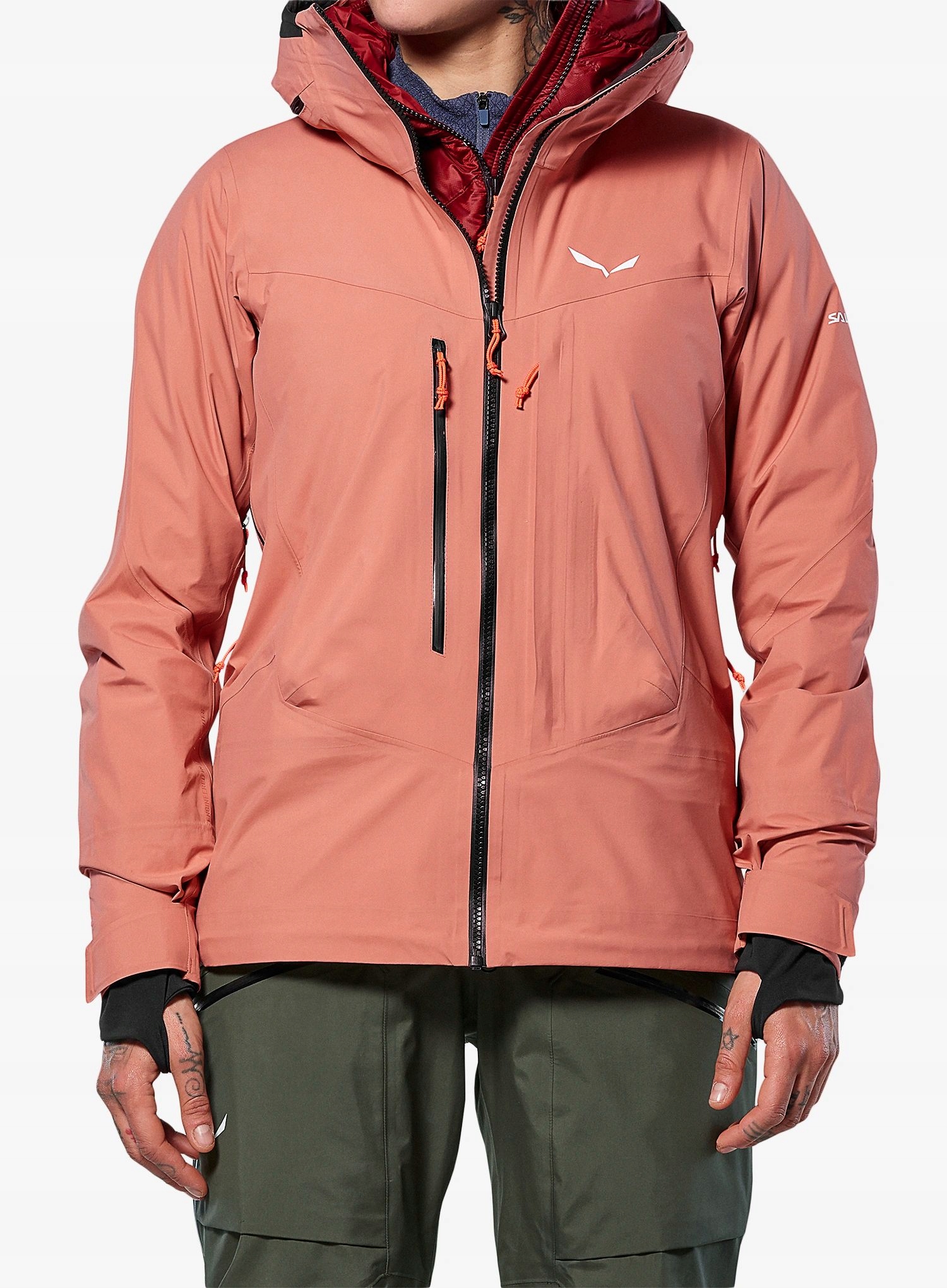 Dámská skialpová bunda Salewa Sella 3L Ptx Jacket desert pink L