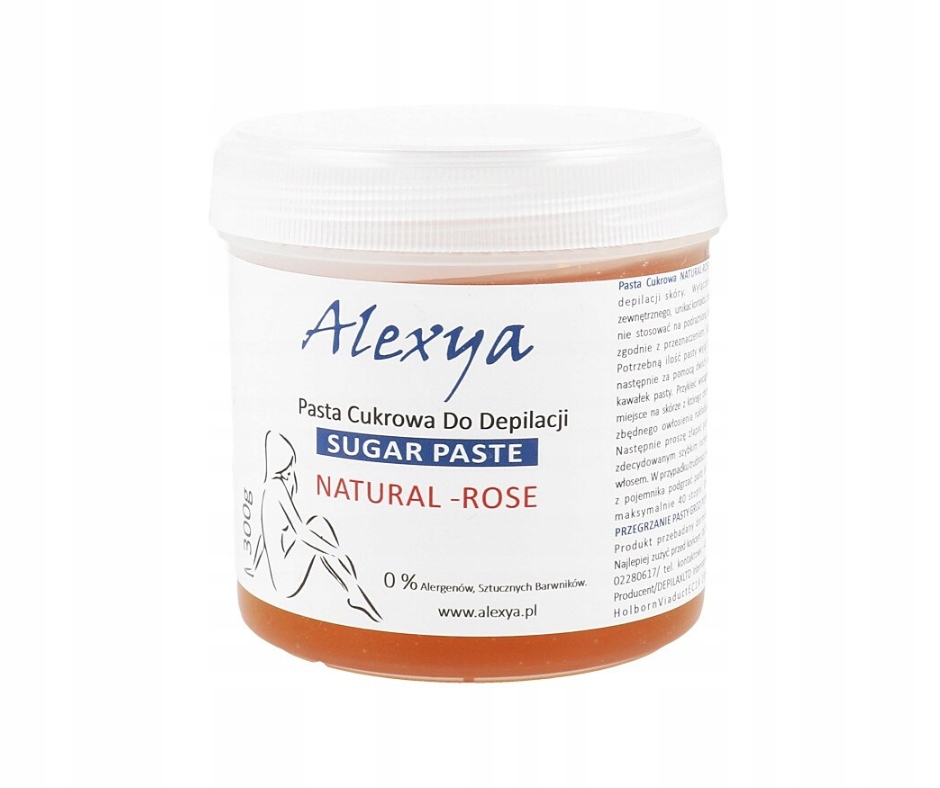 

Alexya Pasta Cukrowa Do Depilacji Natural Rose